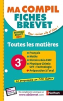 Ma compil fiches brevet Tome 38 : toutes les matières ; 3e (édition 2018)