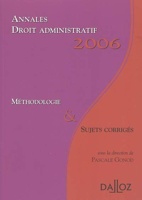 Annales droit administratif 2006