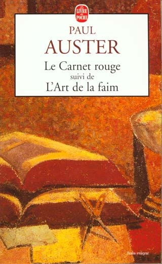 Le carnet rouge suivi de l'art de la faim