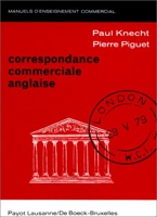 Correspondance commerciale anglaise
