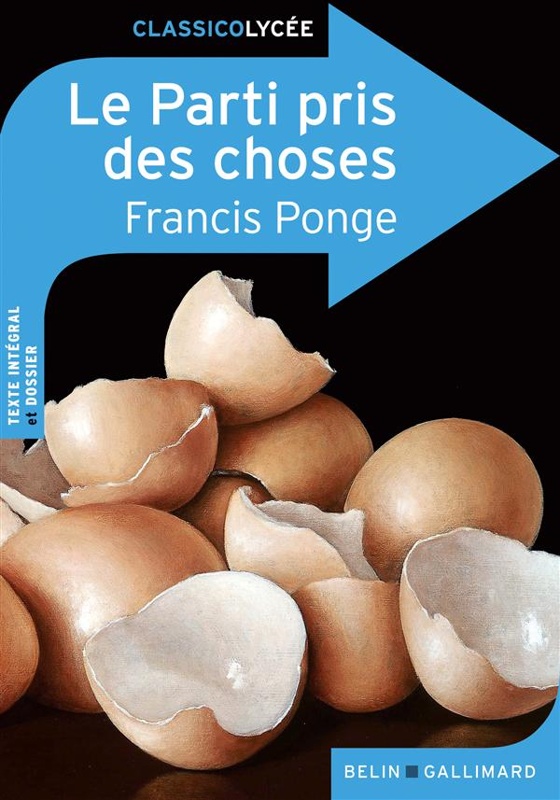 Le parti pris des choses